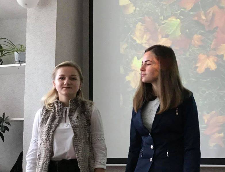 Виконання пісні ''Осінній лист''